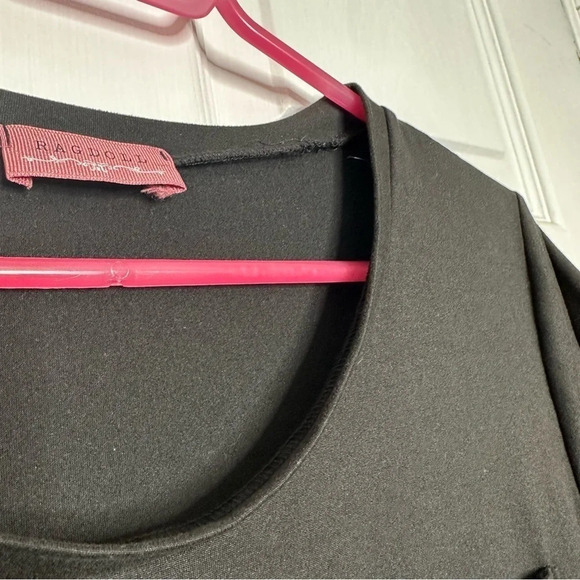 Ragdoll Maternity Shirt  Front Pocket / Black Size Medium - Picture 4 of 16